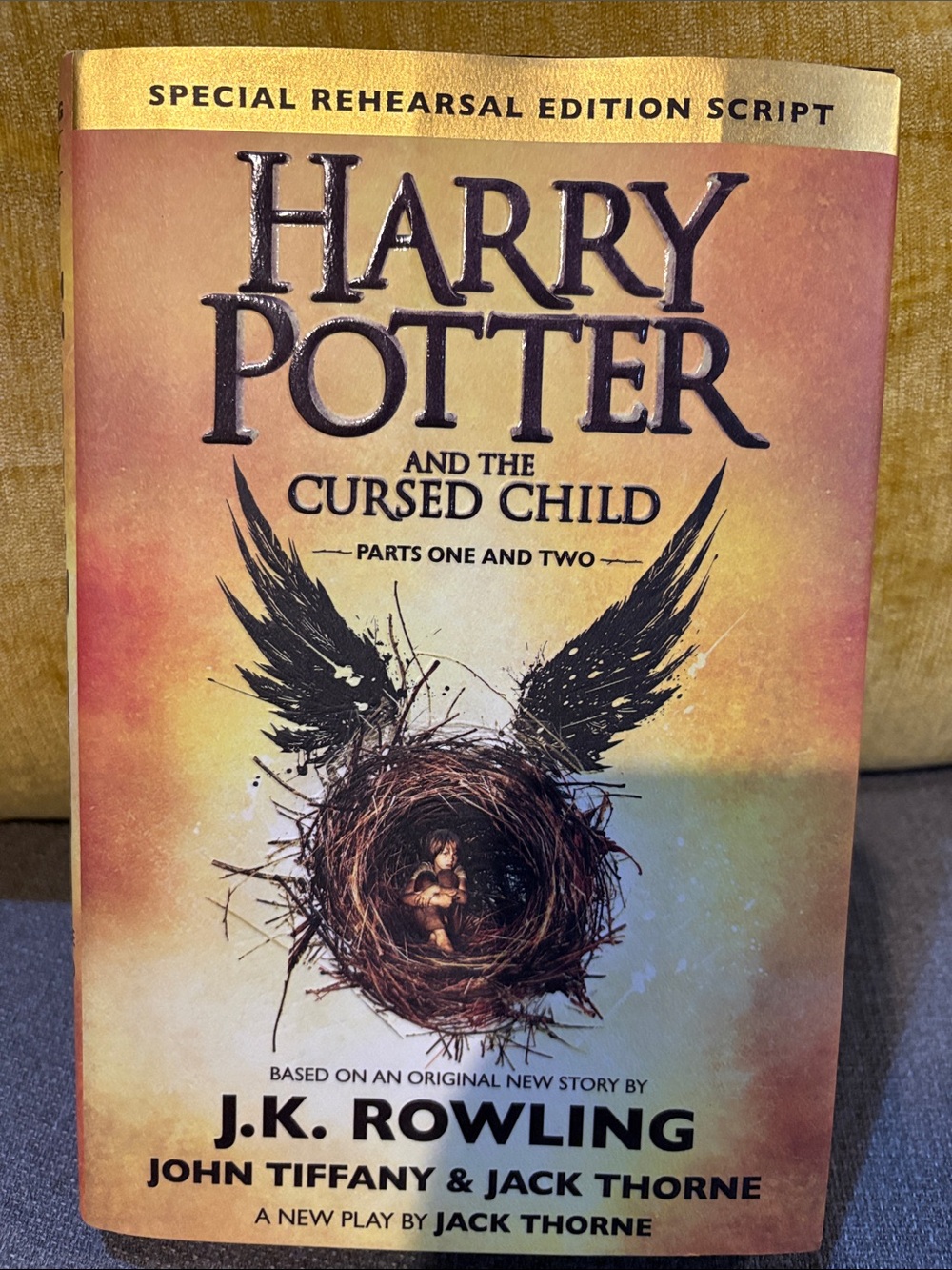 Harry Potter and the Cursed Child by J.K. Rowling 2016 HC‎ 1st Edition 1st Print